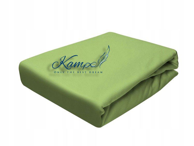 Ochraniacz na materac Kam-Pol 120x200 wodoodporny gruby zielony 1 szt.