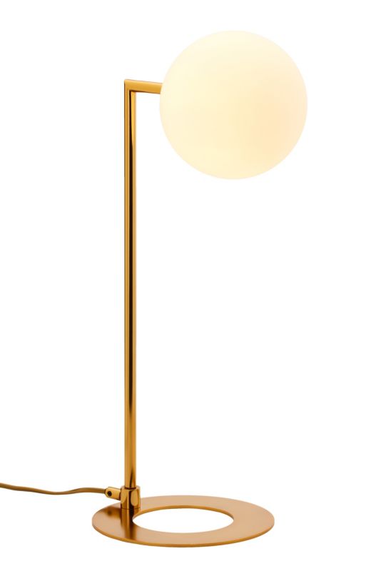 Lampa stołowa Jupiter FEME złoto-biała 1xG9x15W IP20 wym:50x16x26cm - 1 szt.