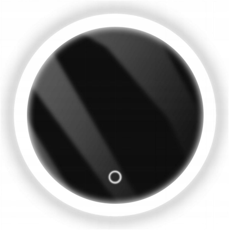 Lustro okrągłe LED Stylowelustro fi 90 cm z włącznikiem dotykowym 1 szt.