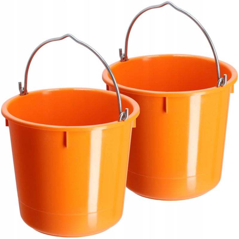 Wiadro KADAX Wiaderko Budowlane 12L 25kg mocne 2szt.