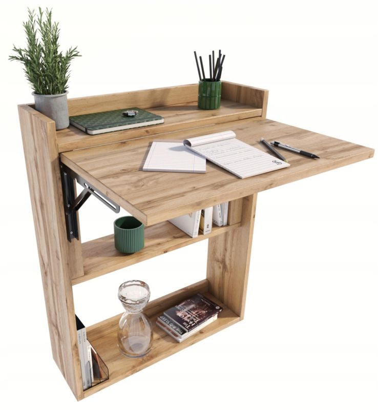 Biurko Matkam ścienne składane Per dąb wotan 1 szt.