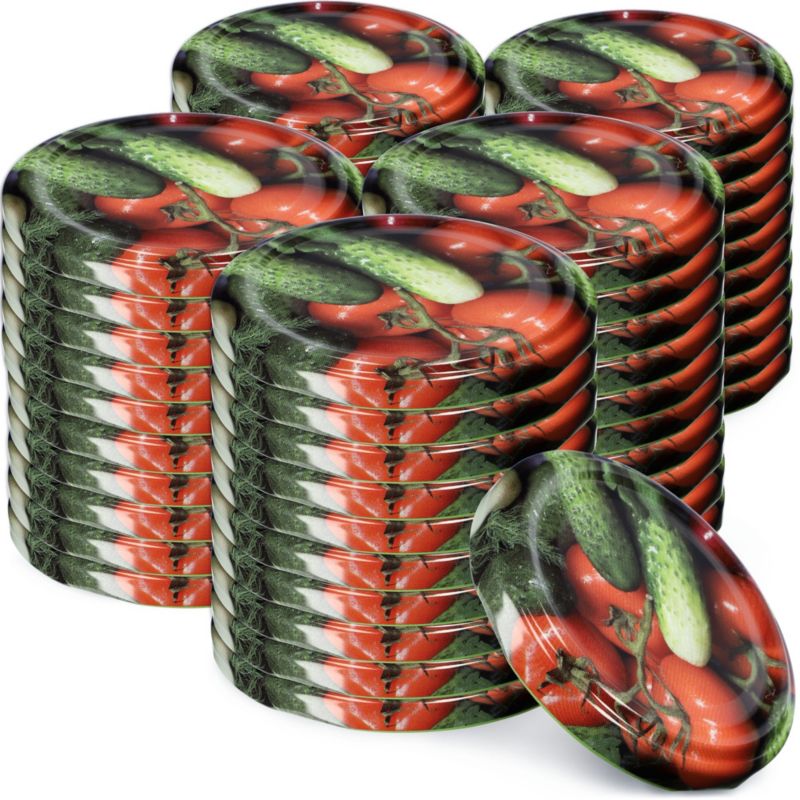 Zakrętki KADAX Do Słoików Fi 82 Nakrętki Na Słoiki Wieczka Przetwory 50szt