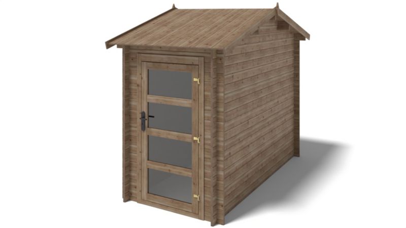 Domek ogrodowy ALTANKA 4,50 m2 - 1,50x3 m - 28 mm, drewniany, impregnowany, 1szt.