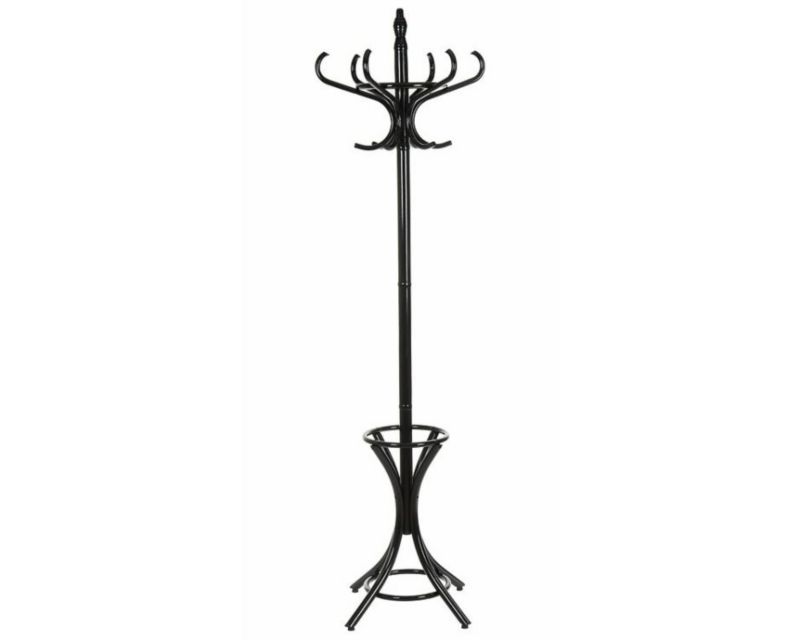 Wieszak drewniany Stema WDR-1 czarny 1 szt.