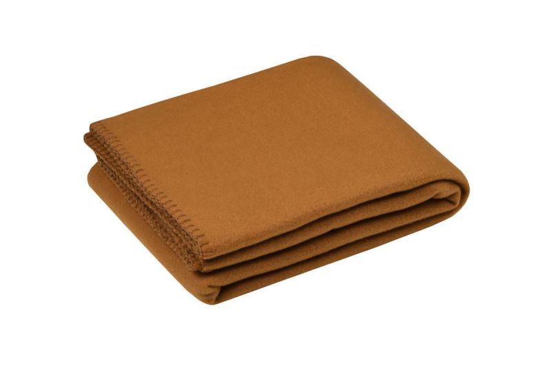 Koc CARLTON Stof pomarańczowy polarowy 125x150 cm 1 szt.