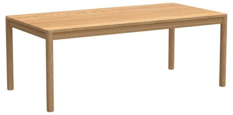 Stół do jadalni Atlantic prostokątny ACTONA nowoczesny dąb naturalny 200x100 cm 1 szt.