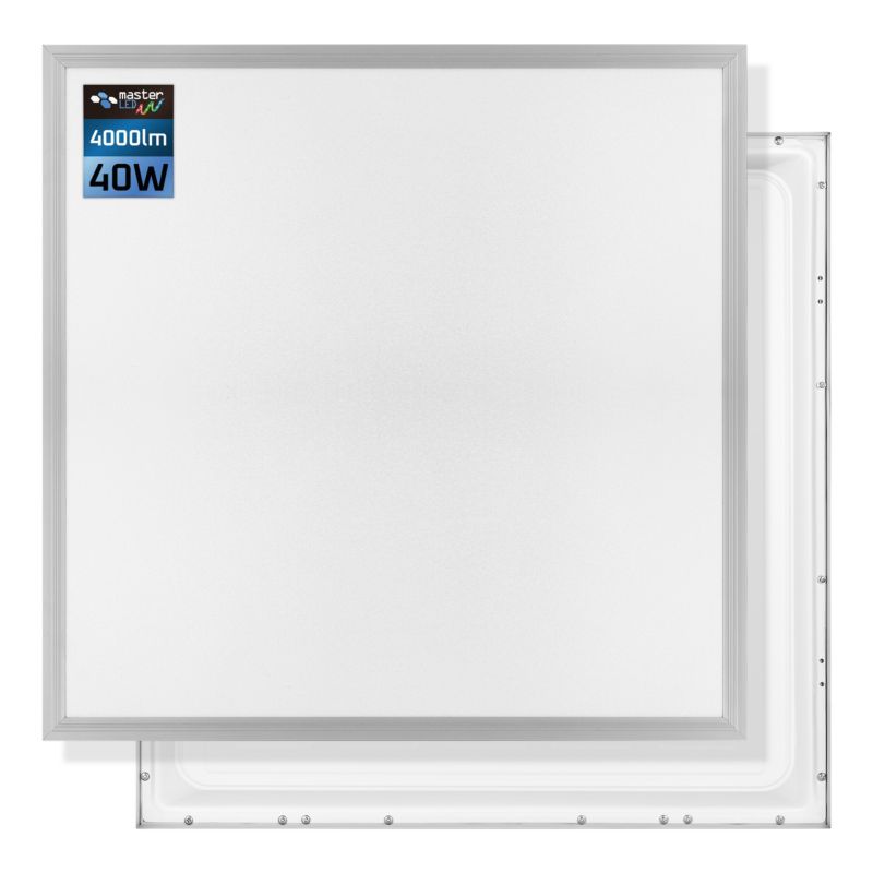 Panel LED MasterLED Durio 40W 59,5cm neutralna biel 4000K lampa plafon sufitowy biały 1 szt.