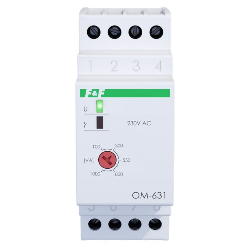 Ogranicznik Poboru Mocy F&F Automatyczne Odłączenie Zasilania OM-631 1 Szt