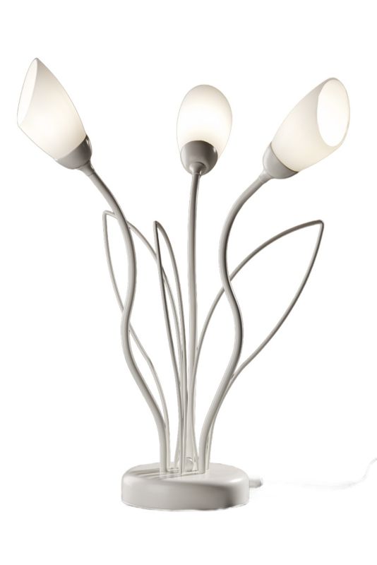 Lampa stołowa Jupiter GLORIOSA szaro-biała 3xG9x15W IP20 wym:46x35x35cm - 1 szt.