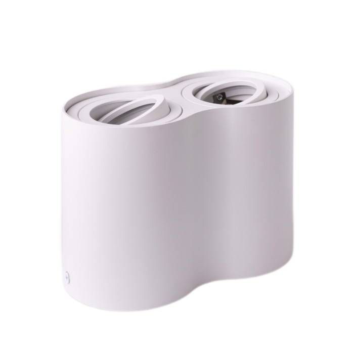 Spot Ecolight Spot biały 2 x GU10 x 35W IP20 wym: 12,5 x 17,5 x 9,5 cm - 1 szt.