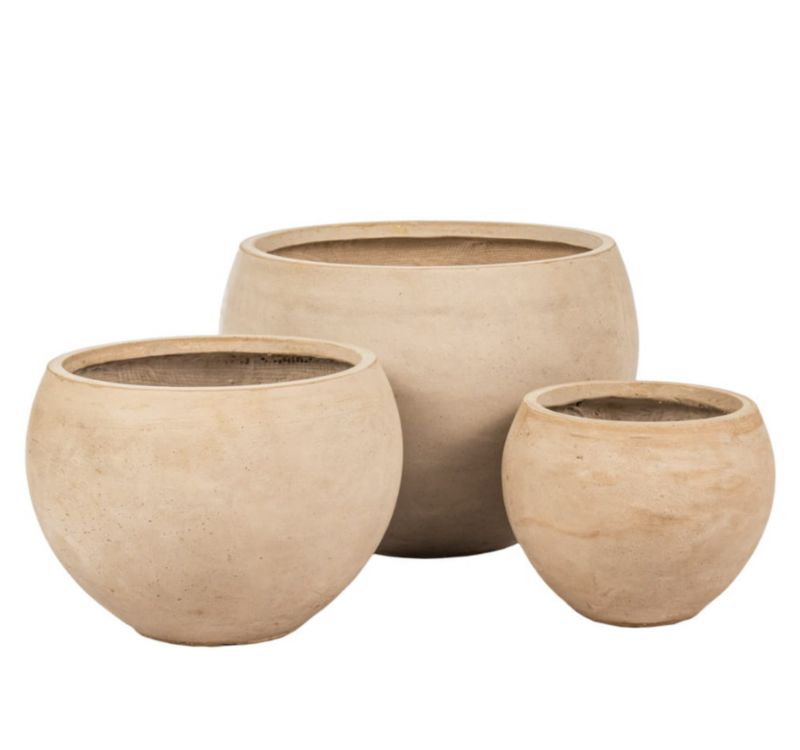 Zestaw donic ogrodowych Esti&Esta beżowych narcos 3 szt.