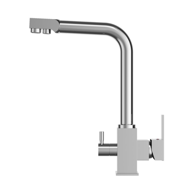 Bateria Trójdrożna kuchenna Do Filtra Wody Granitan Kran Node Chrom Wylewka 1 szt.