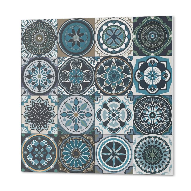 Płytki Winylowe ArtPrintCave 20x20 cm Wzory mozaikowe w kratkę 20 szt.