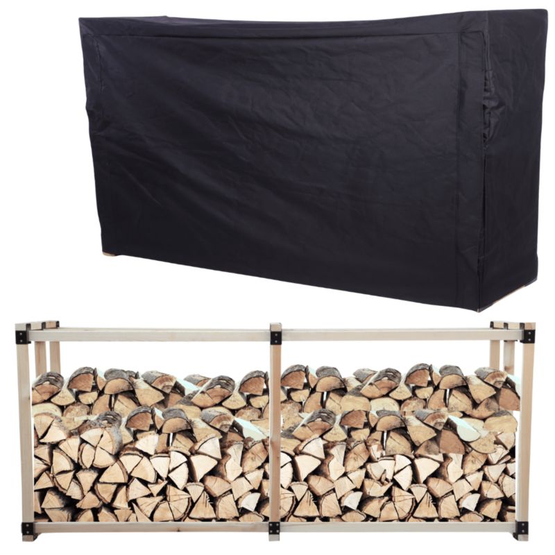 Stojak na drewno kominkowe MODO24 z pokrowcem drewutnia 2,9 m3 1 szt.