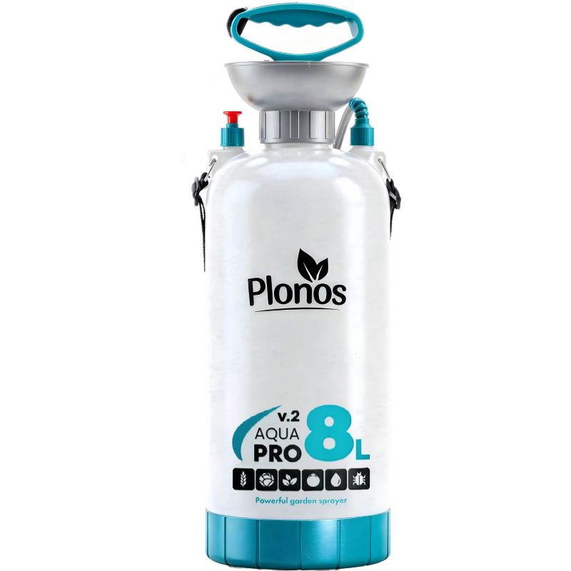 Opryskiwacz ciśnieniowy ręczny Plonos PL-606 8l duży ogrodowy regulowana lanca dysza 1szt.