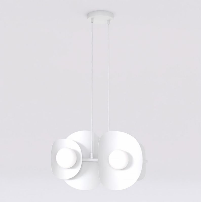 Lampa wisząca Emibig ELEMENTI biała 4xG9x15W IP20 wym:120x54x23cm - 1 szt.