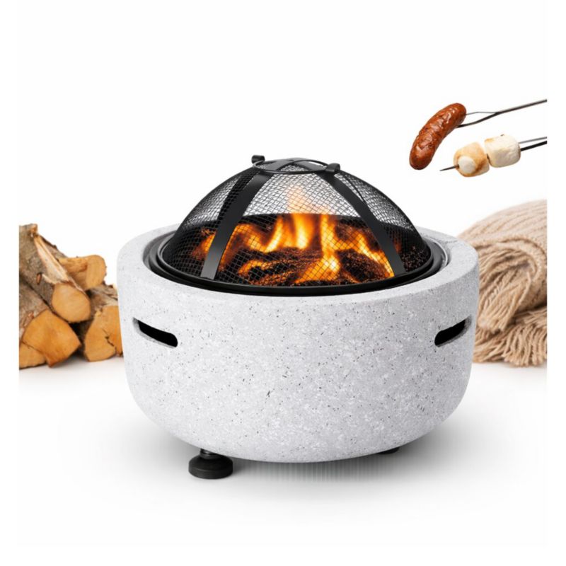 Palenisko ogrodowe Bauhus do ogniska na taras 44x44x35 cm 1 szt