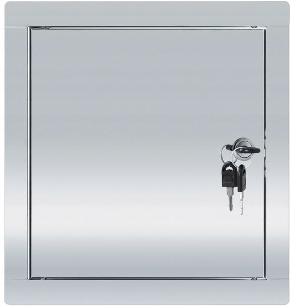 Drzwiczki rewizyjne FEINZ metalowe zamek 1 szt.