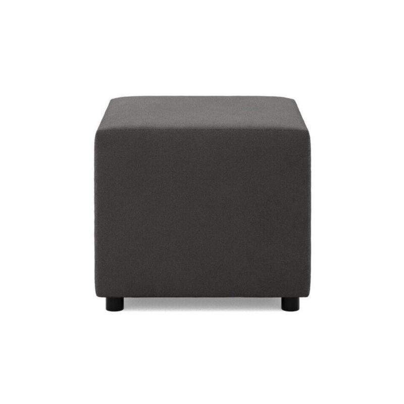 Pufa TYLETEGOTU do siedzenia mikrofaza szara 1szt