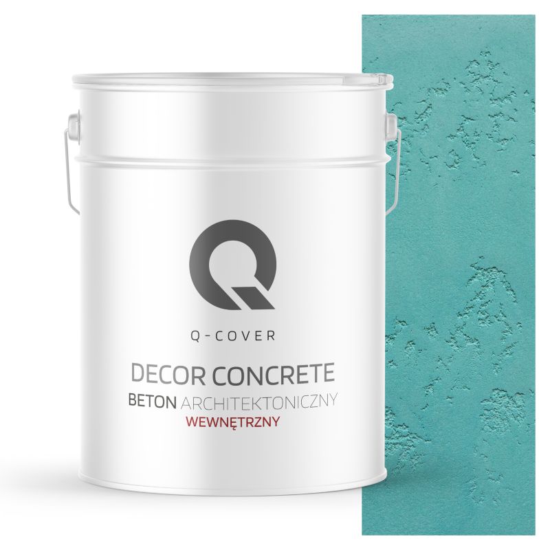 Beton Architektoniczny Wewnętrzny Q-Cover Turkusowy H1441 15KG