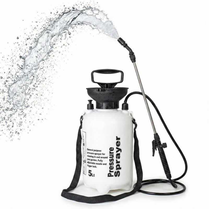 Opryskiwacz ręczny Be-active.pl ciśnieniowy ogrodowy z lancą 5L 1szt