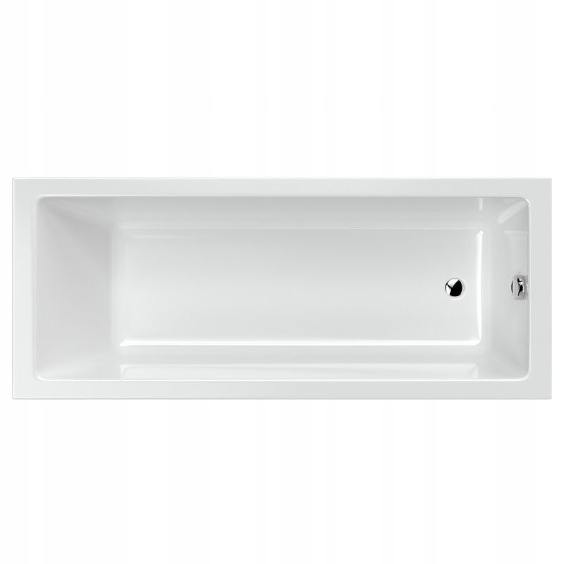 Wanna prostokątna 160 x 70 cm z syfonem akrylowa Laminart Quattro 1 szt.