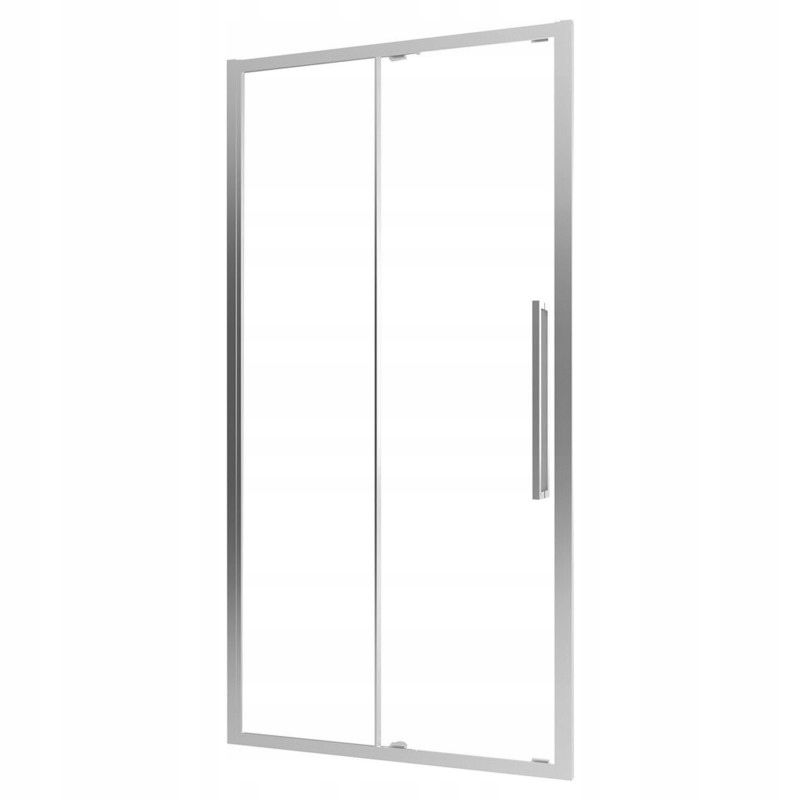 Drzwi prysznicowe XS Kabi Chrom D100x195 cm, szkło transparentne 8 mm Nano-Glass 1 szt.