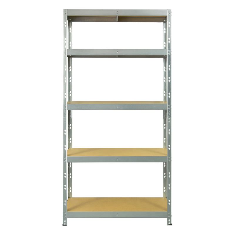 Regał metalowy wciskany MET175 Metalkas 180x90x40 175kg ocynk z półką z płyty HDF 1 szt.