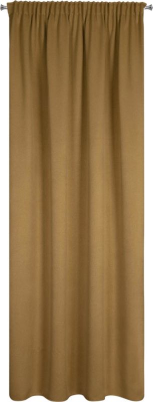 Zasłona zaciemniająca Eurofirany Carlo 130 x 300 cm miodowa