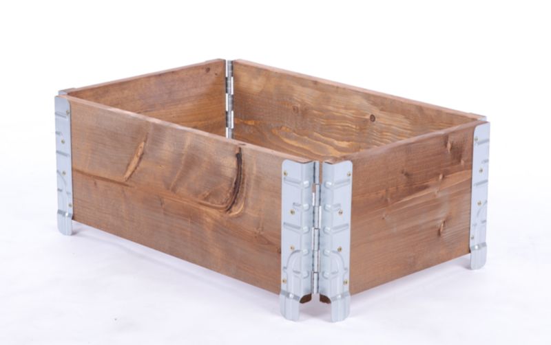 Nadstawka paletowa MODO24 impregnowana brązowa do grządki i zielnika 60 x 40 cm 3 szt.