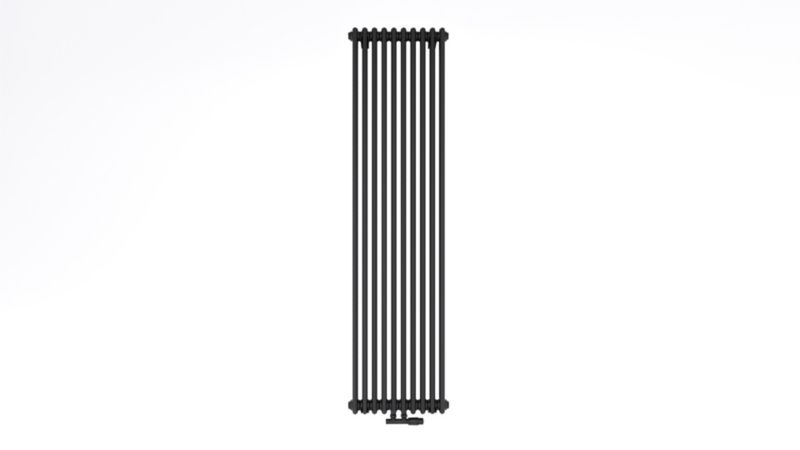 Grzejnik pokojowy LUXRAD Columnus 2 ZDC 1800 x 470 mm czarny mat str. 1 szt