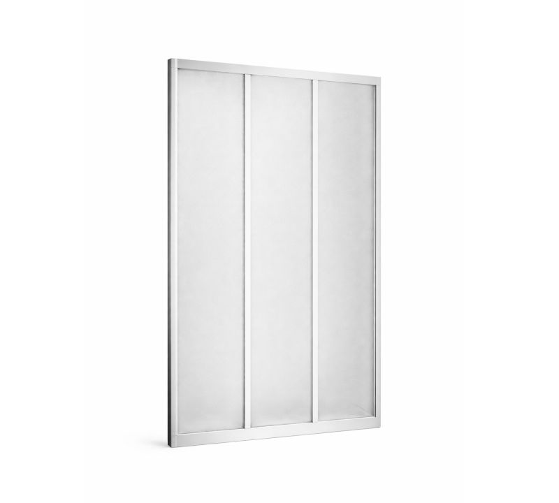 Drzwi prysznicowe Ravak Supernova ASDP3 80 trzyczęściowe szkło grape satyna 1 szt