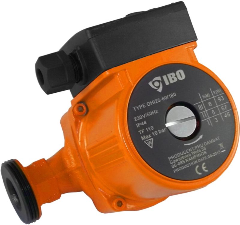 Pompa cyrkulacyjna CWU OHI 25-60/180 IBO