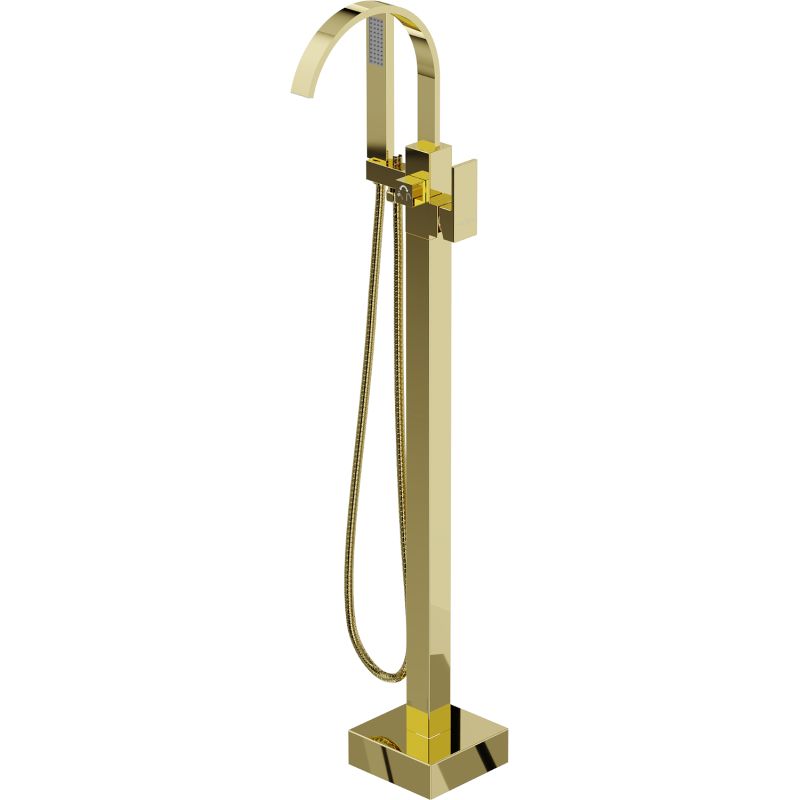 Bateria wannowa wolnostojąca Mexen Veda złota 107,5 cm 1 szt.