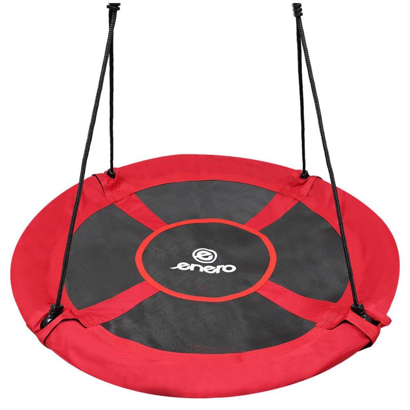 Huśtawka Enero ogrodowa bocianie gniazdo 110cm xxxl czerwona 1szt