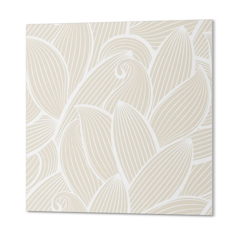 Płytki Winylowe ArtPrintCave 20x20 cm Delikatne liście w falach 20 szt.