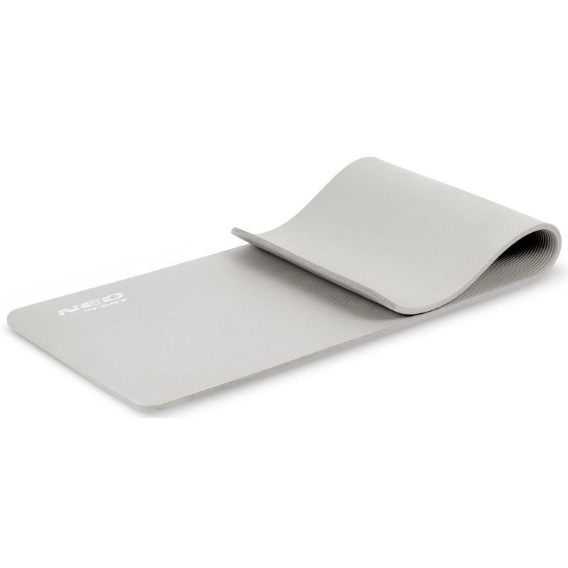 Mata do ćwiczeń Neo-sport 192200 183x60x1cm antypoślizgowa szara 1szt.