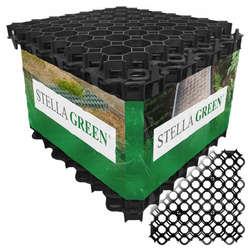 Geokrata kratka krata Stella Garden drogowa parkingowa trawnikowa na podjazd skarpy 5 cm 1 szt.