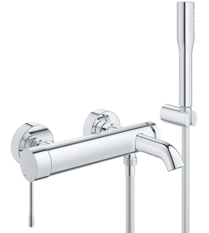 Bateria Ścienna Grohe Essence, Chrom StarLight 1 szt.