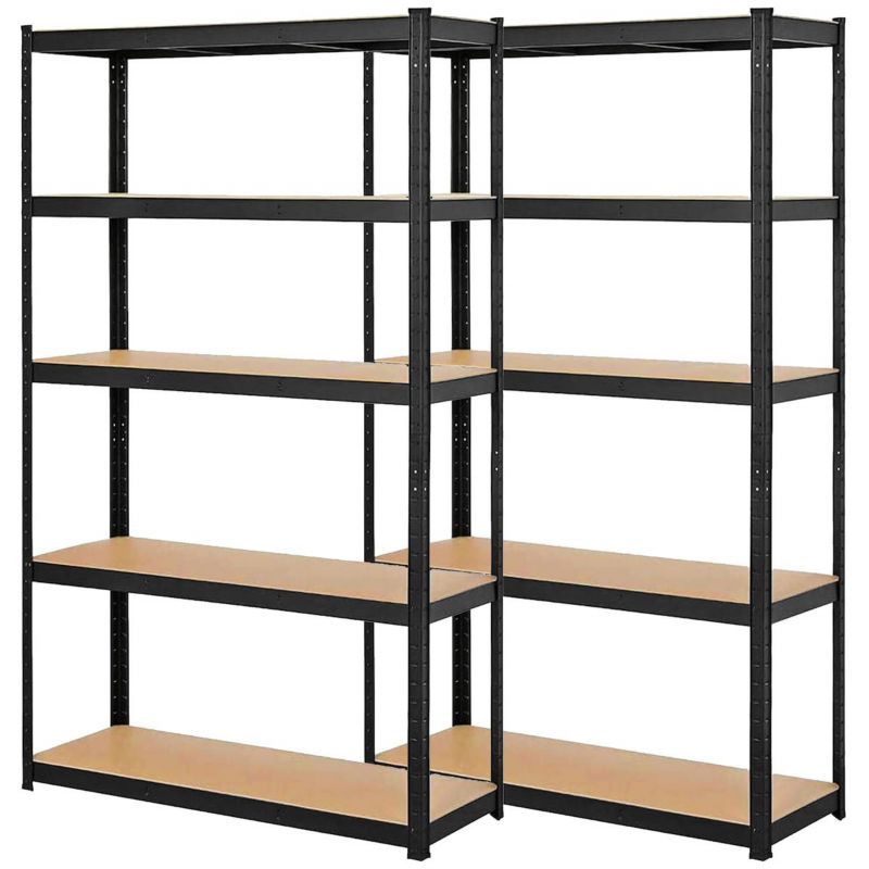 Regały metalowe magazynowe Springos 180x90x40cm 875kg z 5 półkami 2 szt.