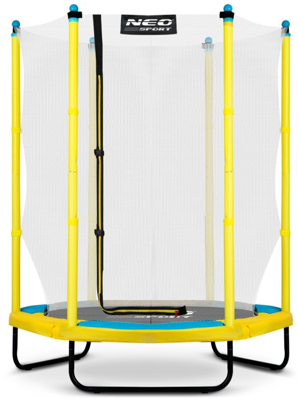 Trampolina ogrodowa Neo-Sport 140cm 4ft dla dzieci 1 szt.