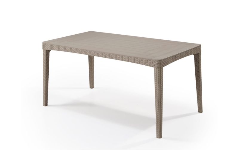 Stół Keter Girona 160x90x74cm dla 6 osób Cappuccino 1 szt.