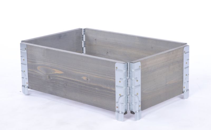 Nadstawka paletowa MODO24 impregnowana szara do grządki i zielnika 60 x 40 cm 1 szt.