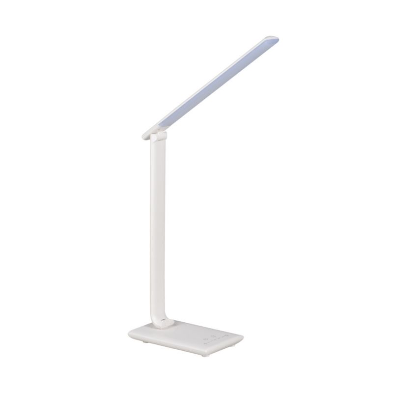 Lampa stołowa LED LightLogic LL DESK LAMP LED 01 W 66081 biurkowa biała 1 szt.