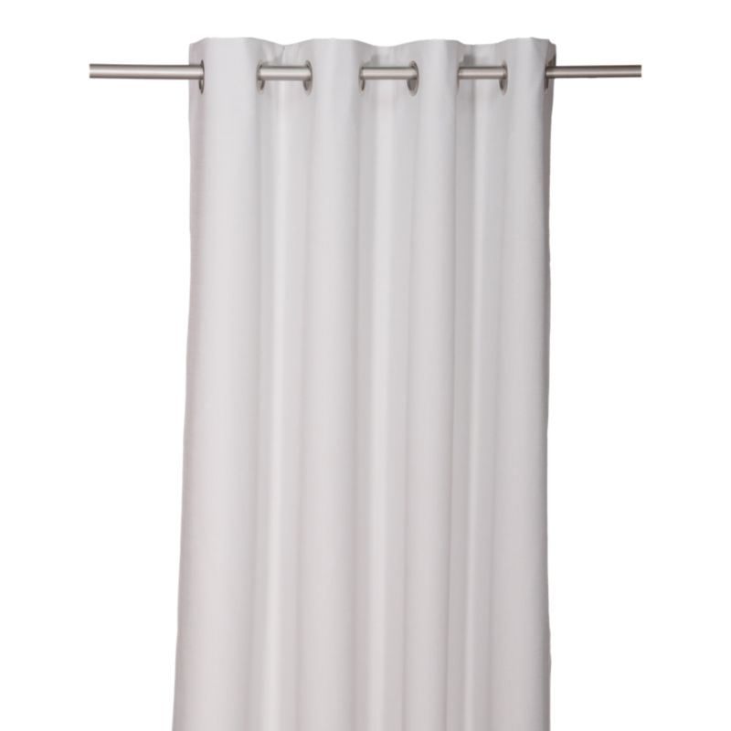 Zasłona GoodHome Novan zaciemniająca 140 x 260 cm biała