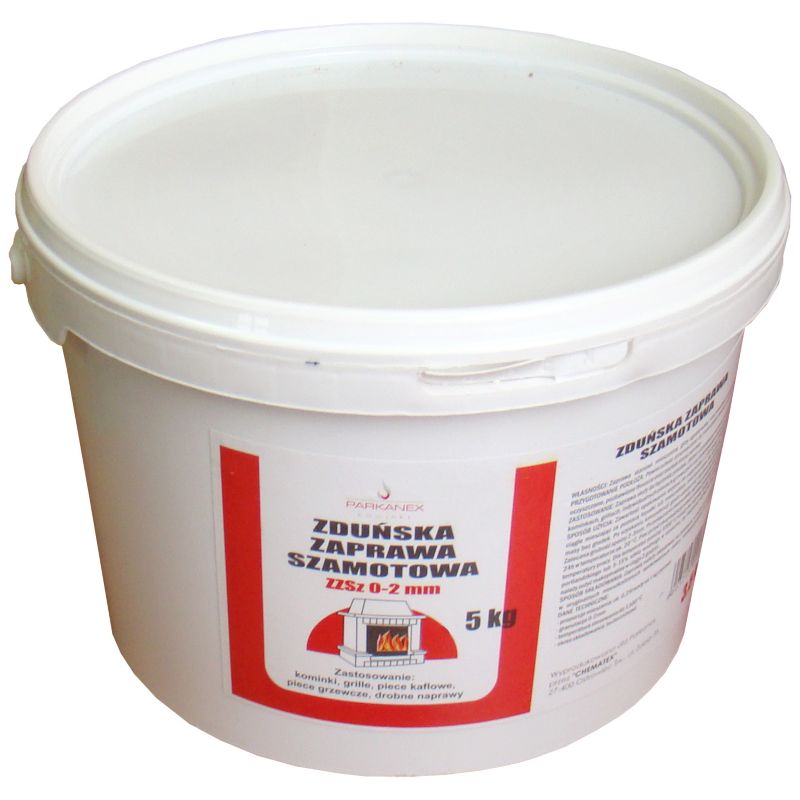 Zaprawa szamotowa wiaderko 5 kg