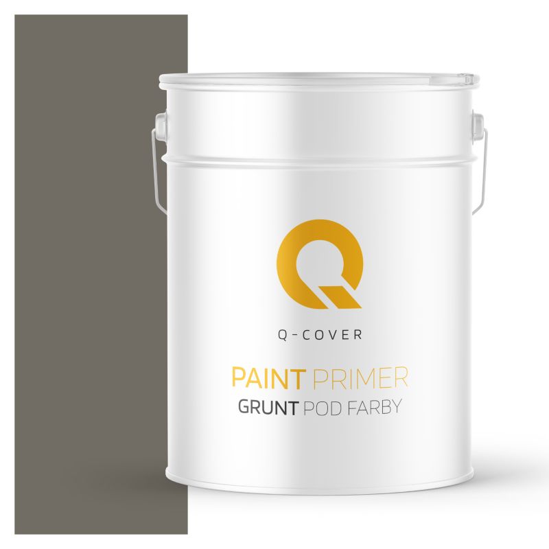 Grunt pod Farbę Elewacyjną Q-Cover Szary ciemny ciepły F296 10L