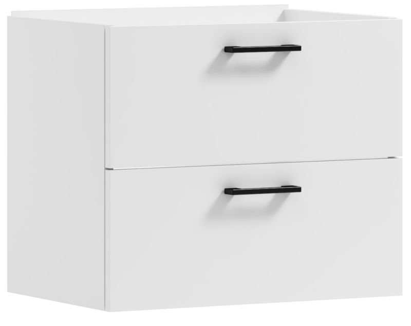 Szafka łazienkowa ADK MEBLE LUNA 50 wisząca biała wpuszczana 1 szt.