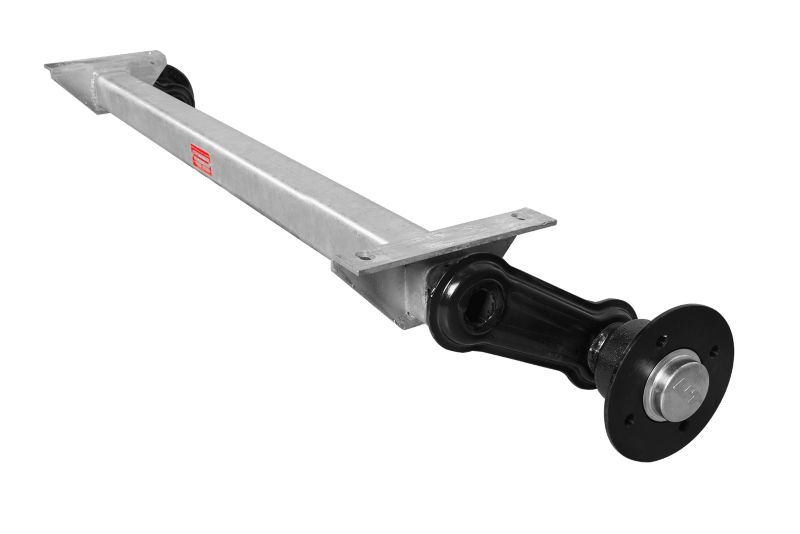 Oś niehamowana KNOTT VG7-L do przyczepki 750kg 1070mm 1370mm 4x100 1 szt.