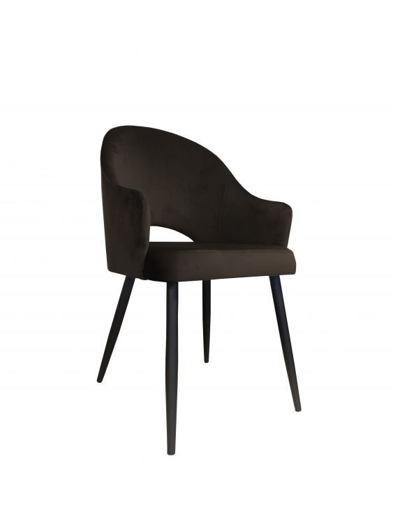 Krzesło Atos JENISEJ VELVET brązowe 1 szt